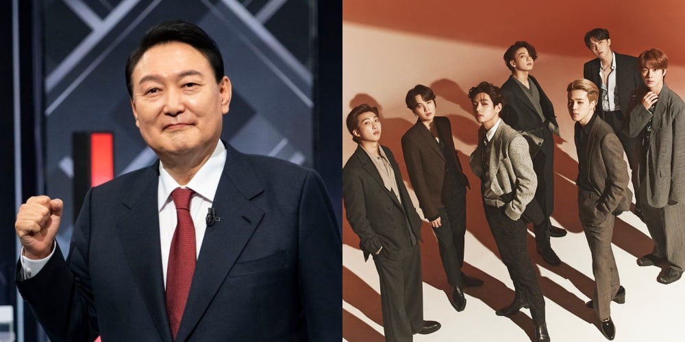 رئيس كوريا الجنوبية الجديد يقول أن قرار اعفاء BTS من التجنيد يجب أن يستند إلى الرأي العام